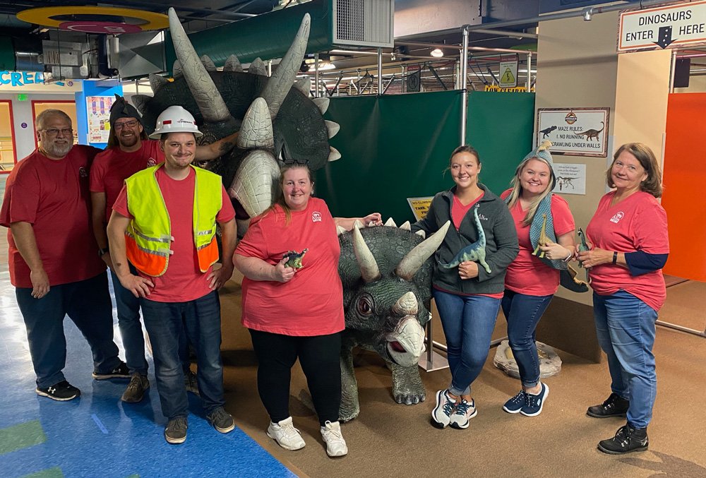 Volunteers at the Children's Museum of La Crosse