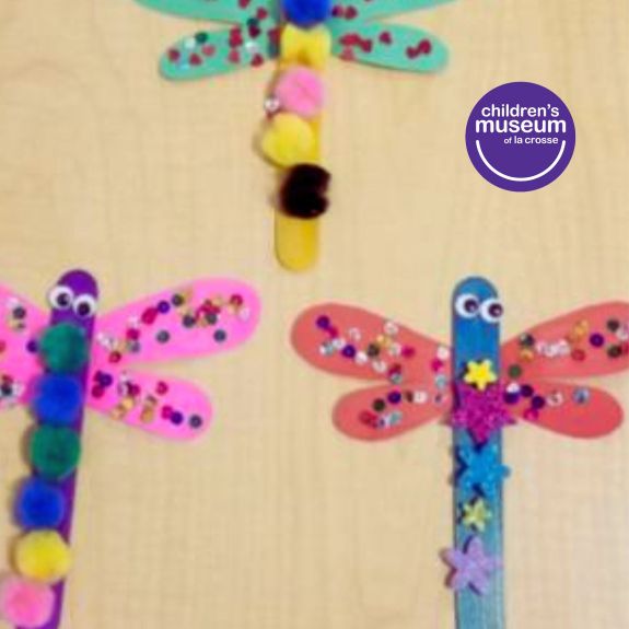 Dragonfly Popsicle Stick Craft