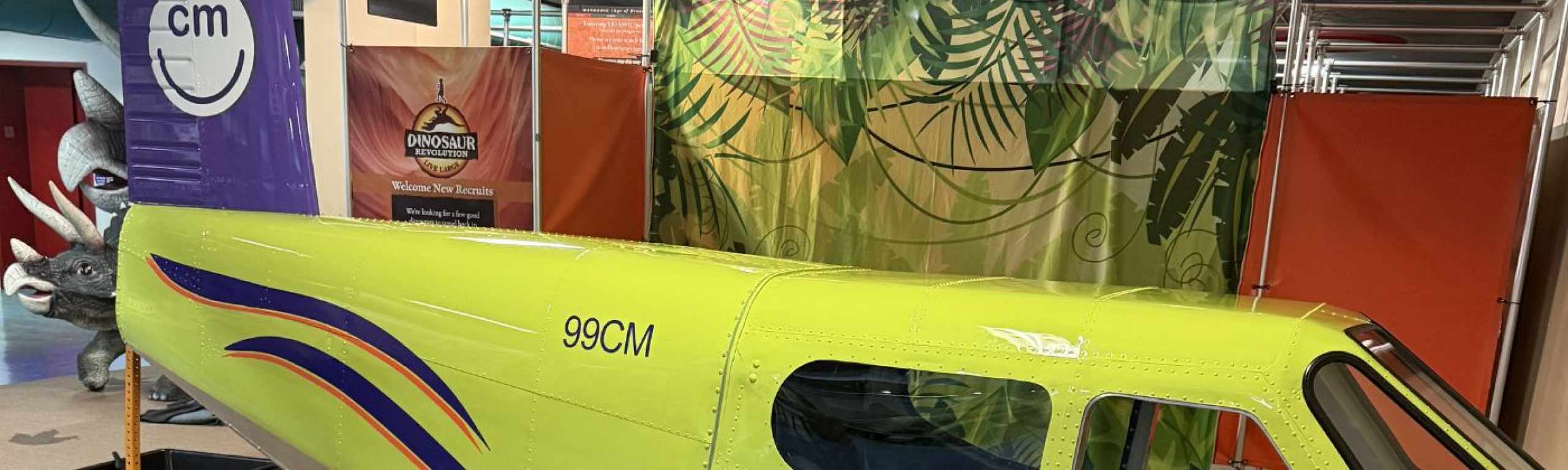 New Airplane Exhibit Lands at The Museum